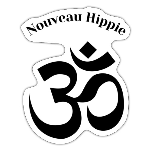 Nouveau Hippie OM - Sticker