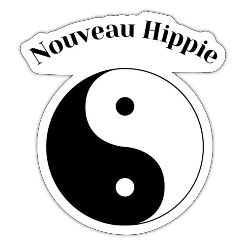 Nouveau Hippie Yin Yang - Sticker
