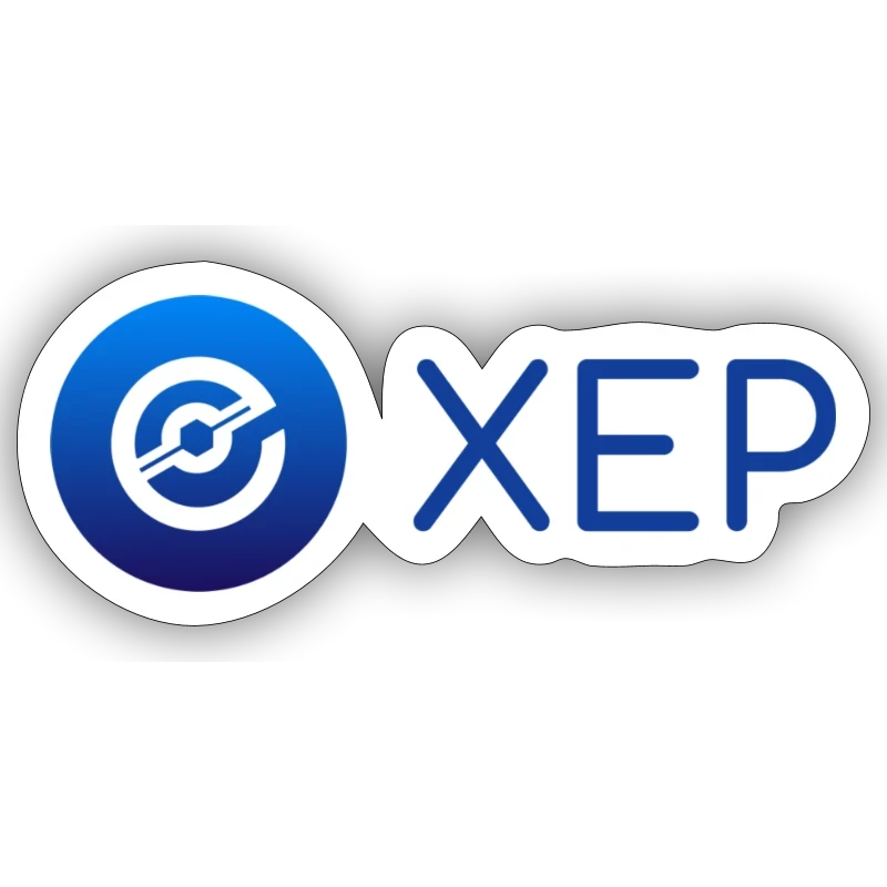 XEP Blue Logo - Sticker