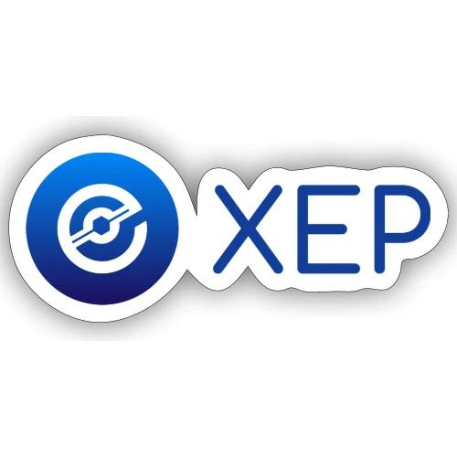 XEP Blue Logo - Sticker