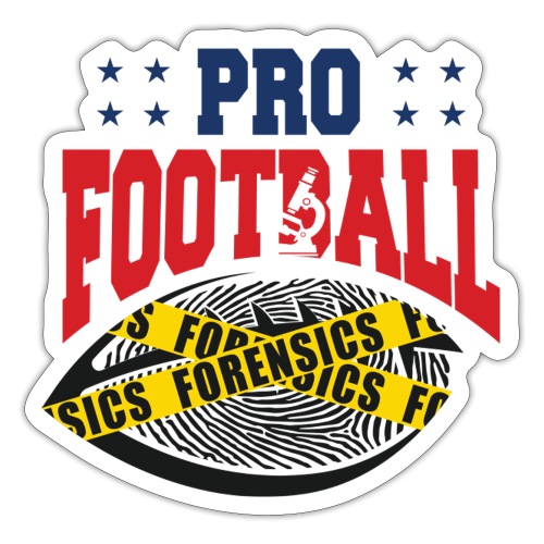 PRO FOOTBALL FORENSICS - Sticker