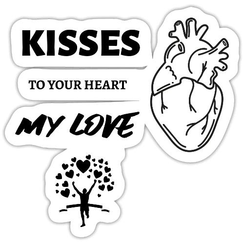 Kisses To Your Heart - Sticker