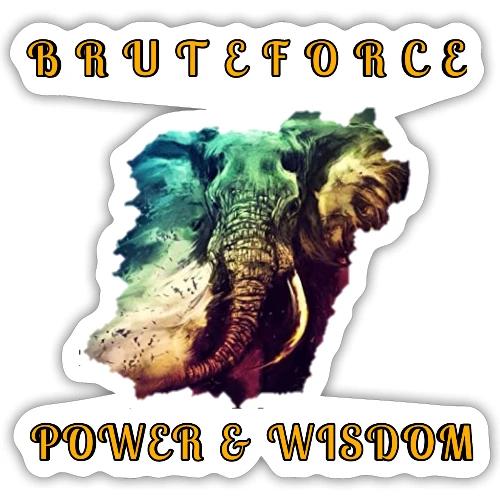 POWER WISDOM - Sticker