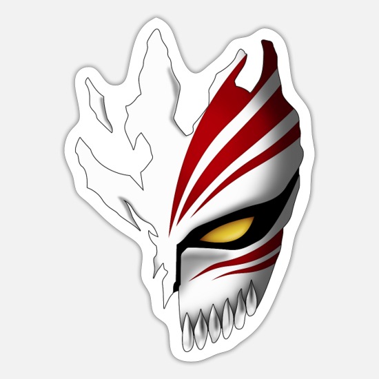 Ichigo Hollow Mask' Sticker | Spreadshirt