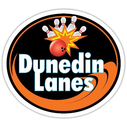 Dunedin Lanes Logo Merchandise - Sticker