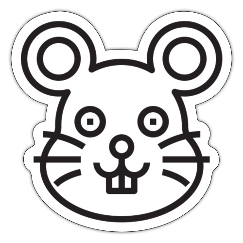 Hapyy Mouse - Sticker