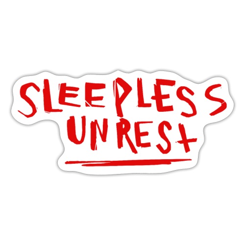 Sleepless Red - Sticker