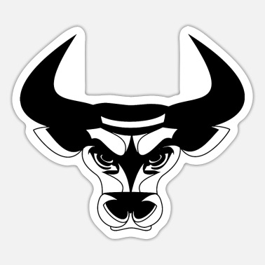 bad bull' Sticker | Spreadshirt