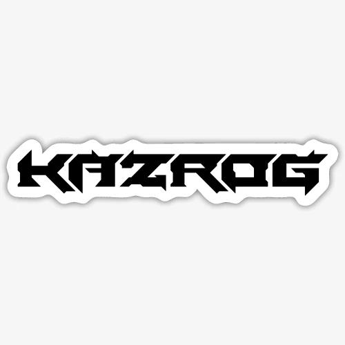 Kazrog Logo - Sticker