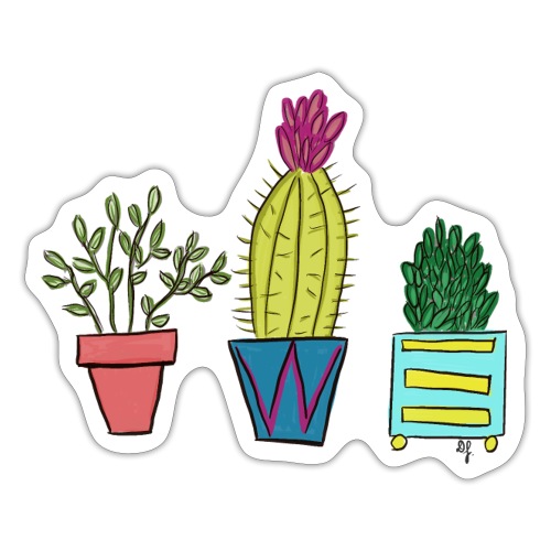 Cute Cacti - Sticker