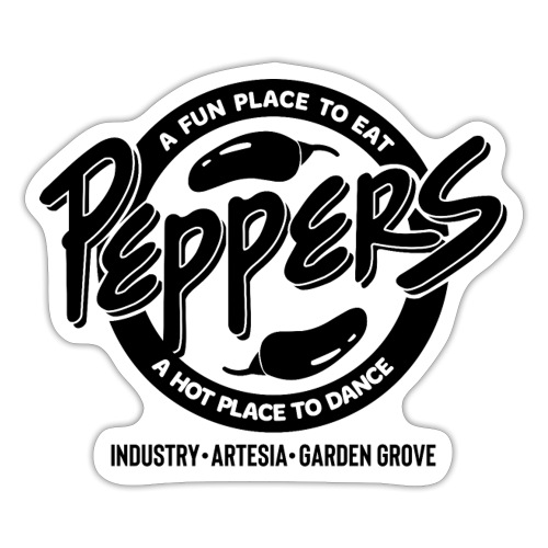 PEPPERS A FUN PLACE TO EAT - Sticker