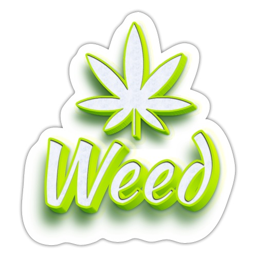 Cannabis Weed Leaf - Marijuana - Customizable - Sticker
