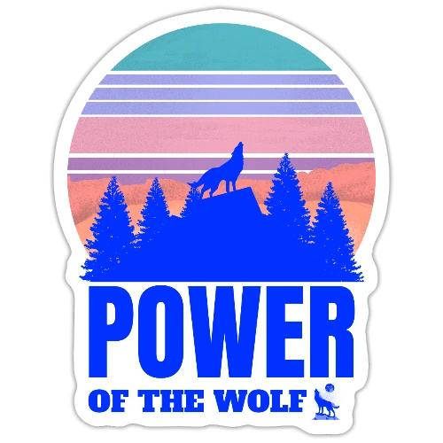 Power Of The Wolf - Sticker