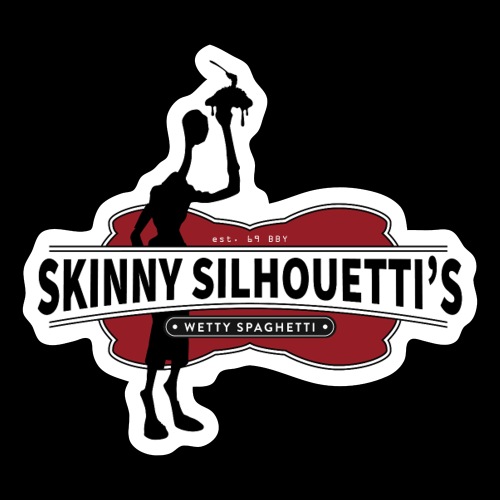 Skinny Silhouetti's Logo - Sticker