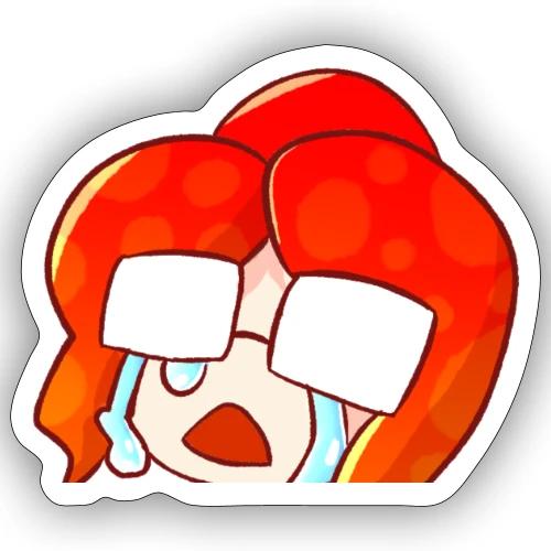 SquidHominid Cry emote - Sticker