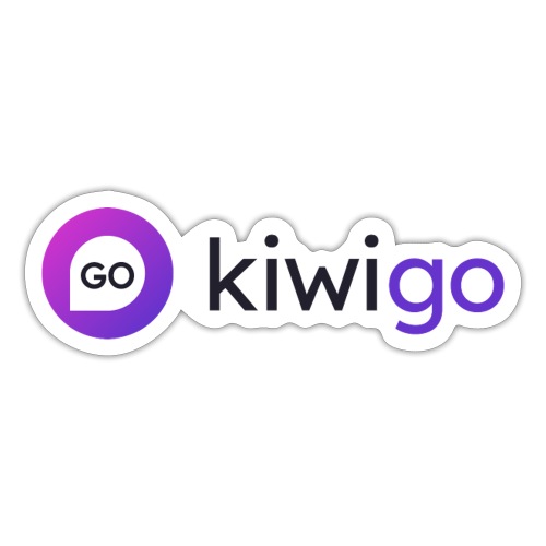 Classic Kiwigo logo - Sticker