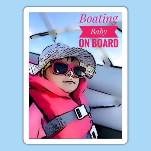 Baby on board bumper sticker - Sticker