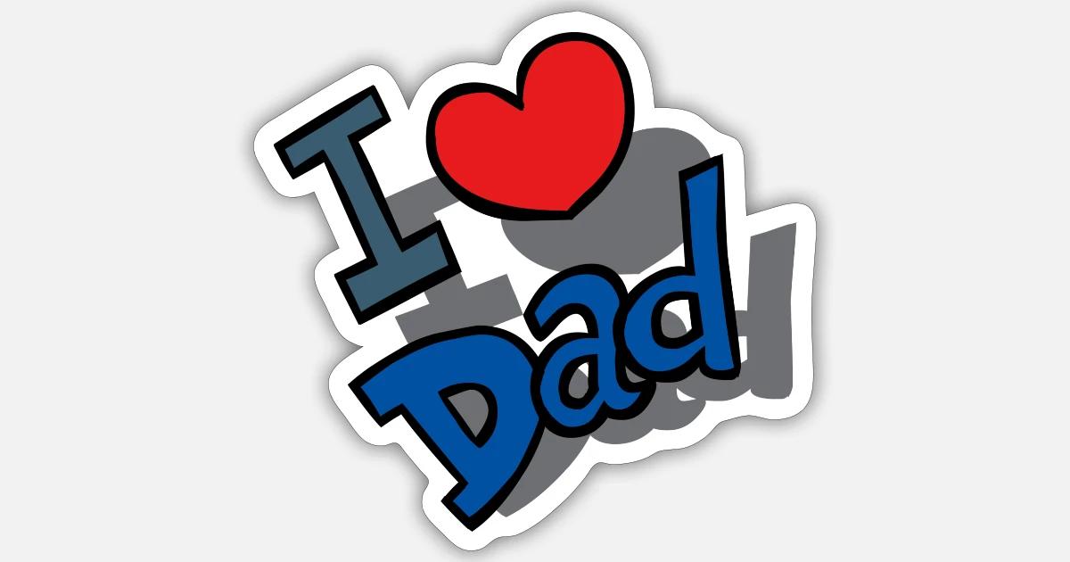 i love you dad clipart