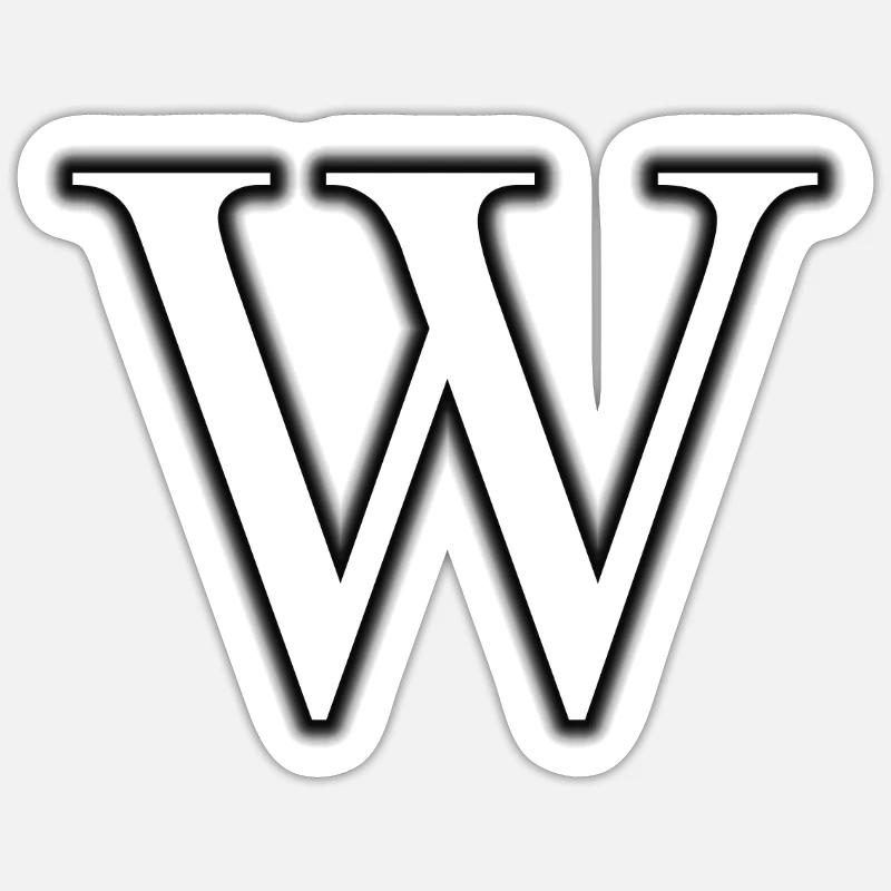 Letter W