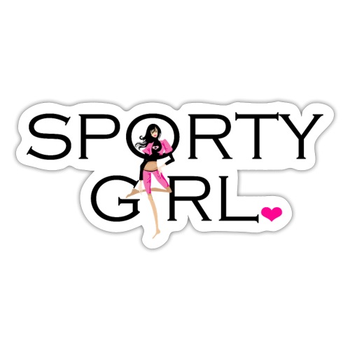 SPORTY GIRL - Sticker