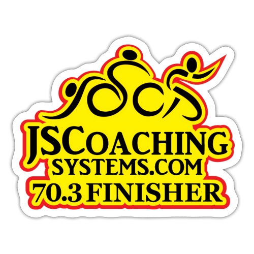 Team JSCoachingSystems.com 70.3 finisher - Sticker