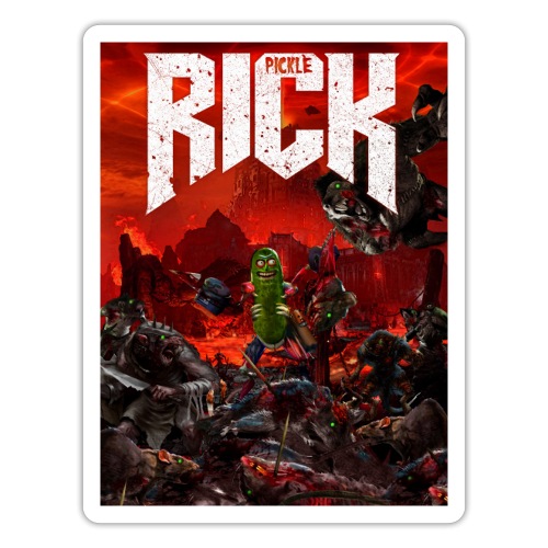 Pickle Doom - Sticker
