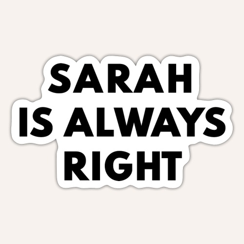 Team Sarah - Sticker