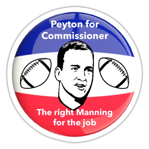 The MANning for Commish - Sticker
