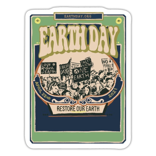 Earth Day 2021: Restore Our Earth - Sticker