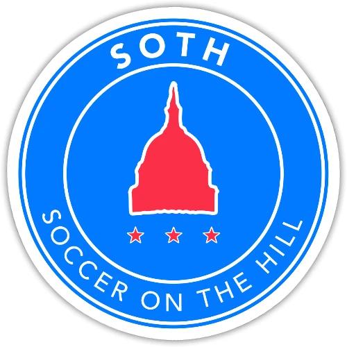 Soccer on the Hill - Sticker
