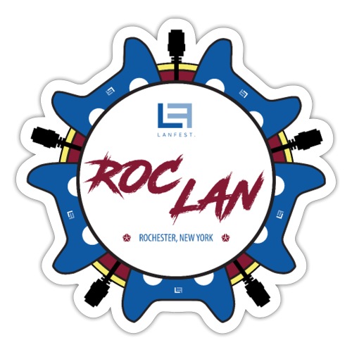 RocLAN Chapter Merch - Sticker