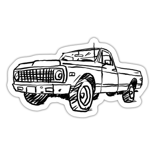 Old Chevy Pickup - Sticker
