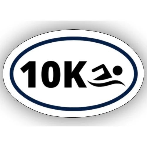 10K Swim Sticker - Sticker