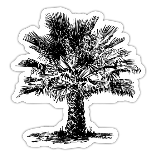 Palmetto Palm Tree - Sticker