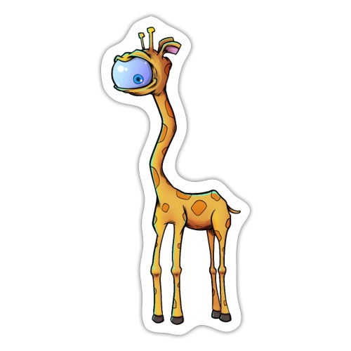Cyclops giraffe - Sticker
