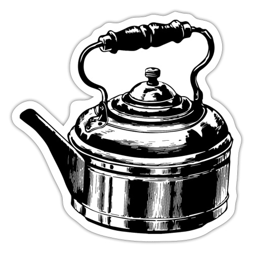 Tea Kettle - Teapot - Sticker