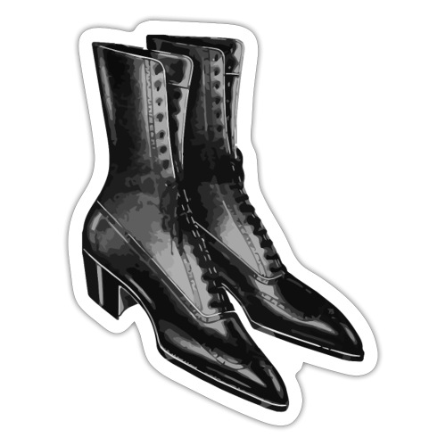 Zapatos Negros - Sticker