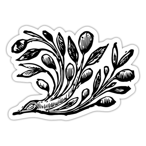 Decorative Bough - Branch Motif - Sticker