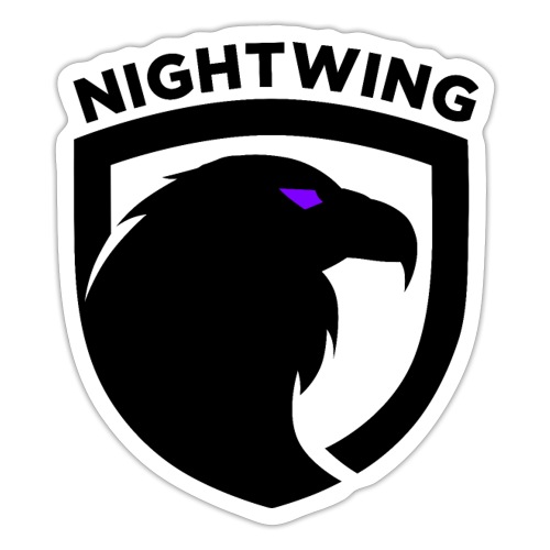 Nightwing Black Crest - Sticker