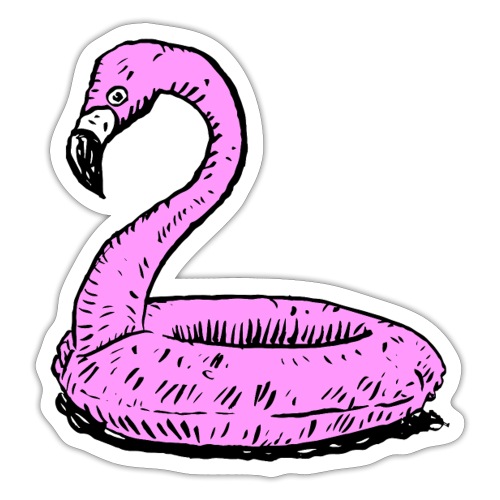 Pink Flamingo - Sticker
