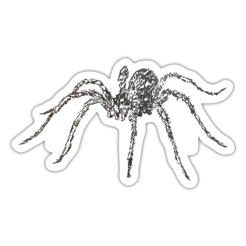 Creepy Tarantula - Sticker