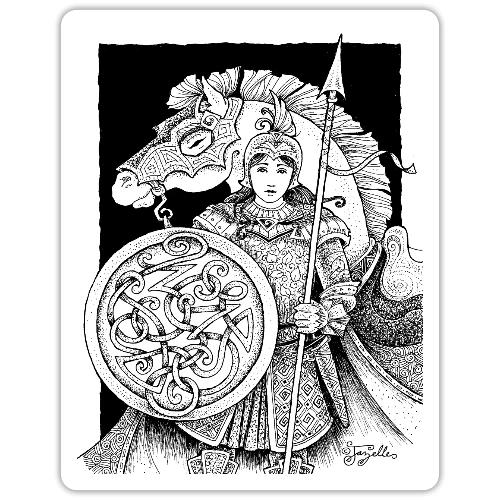 Courage - Sticker