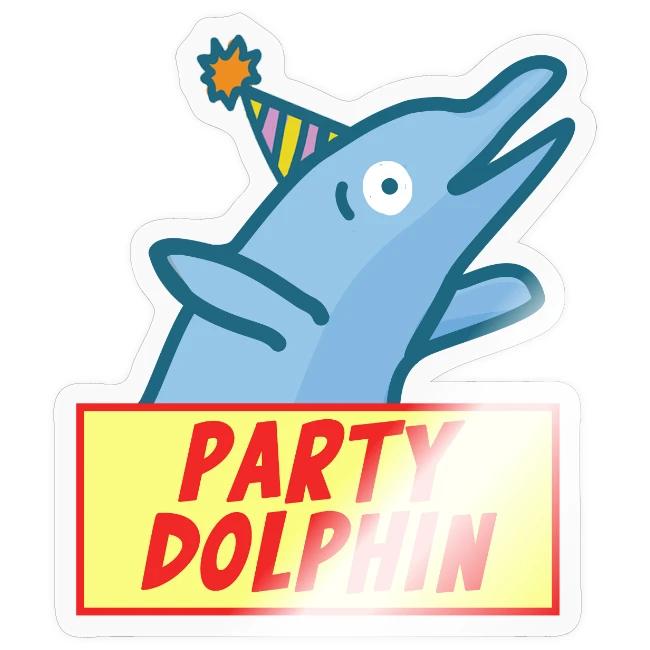 Party Dolphin Logo