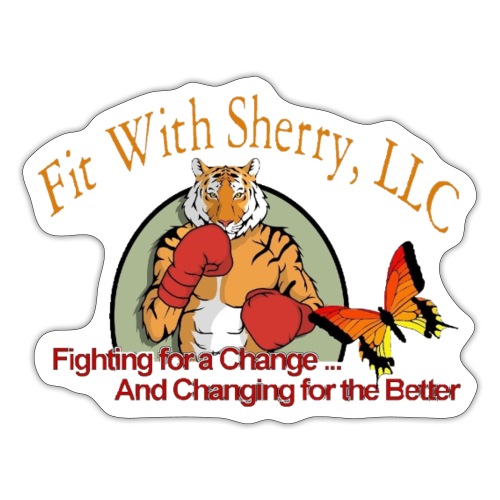 Fit With Sherry, LLC Original logo - Sticker