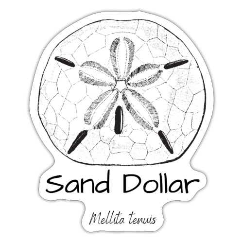 Sand Dollar Science - Sticker
