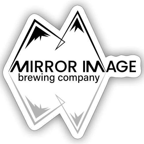 Mirror Mountains Logo - Sticker