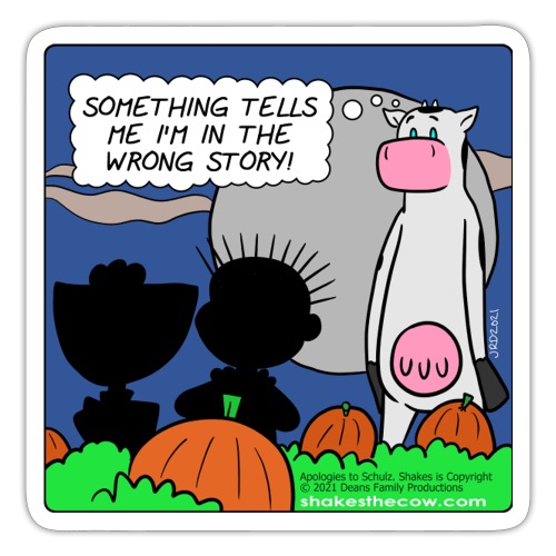 Shakes the Cow / DFP Halloween 2021 - Sticker