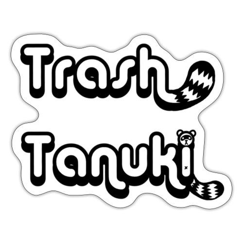Trash Tanuki - Sticker