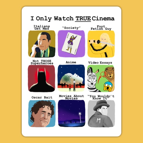 True Cinema - Sticker