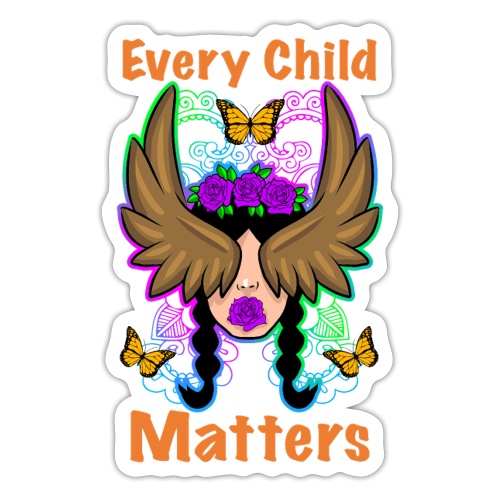 Native American Indian Indigenous Child Matters - Sticker